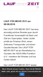 Mobile Screenshot of lauf-fuer-mehr-zeit.com